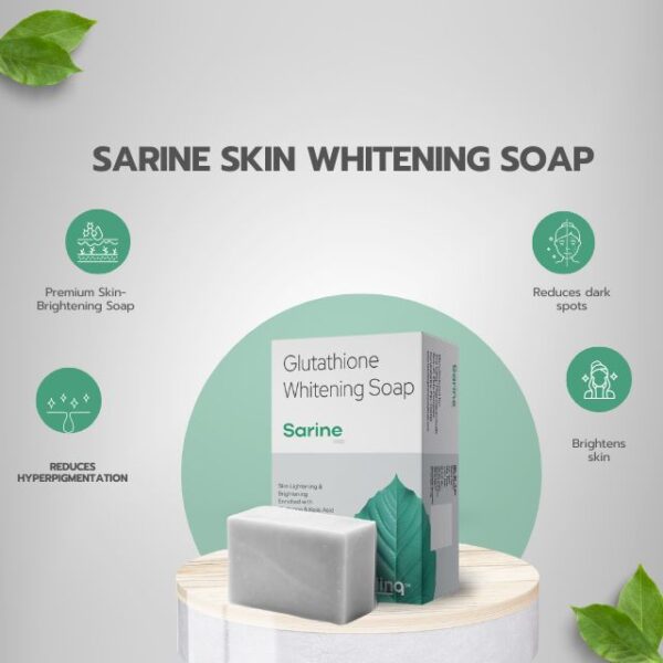 Sarine Skin Whitening Soap - 75 gm