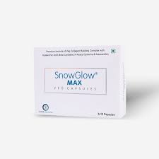 Snowglow Max Tablet – Advanced Anti-Ageing Formula Packed with Vitamin C, Astaxanthin, and Beta-Carotene, Snowglow Max Tablet helps reduce fine lines, wrinkles, and age spots while improving skin elasticity and hydration. This powerful blend of antioxidants and essential nutrients supports a youthful, radiant complexion from within. 💖✨