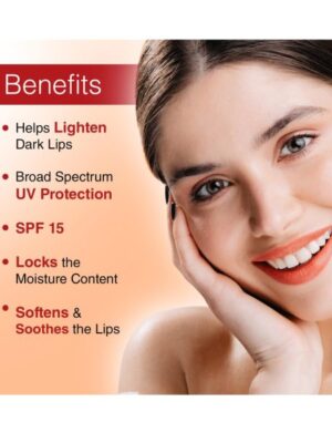 Hydronic Lip Serum SPF 15 is a brightening and nourishing lip care formula enriched with 1% Kojic Acid, Rosehip Oil, Shea Butter, and Almond Oil. It helps reduce lip pigmentation, deeply hydrates dry lips, and protects against sun damage with SPF 15. Perfect for soft, even-toned, and healthy-looking lips.