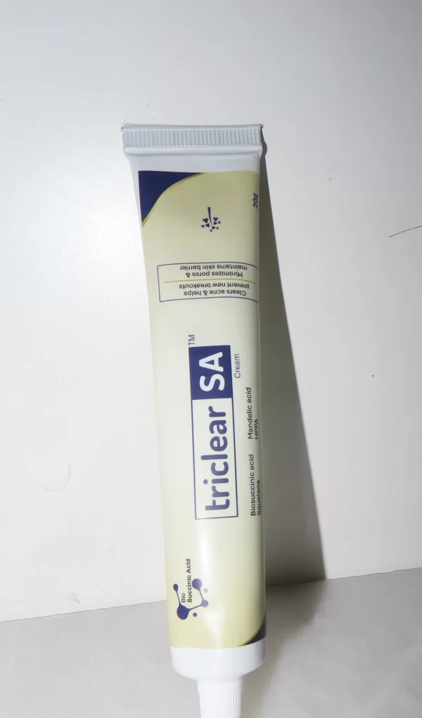 Triclear SA Cream – Advanced Acne Care & Skin Barrier Support - 20 gm