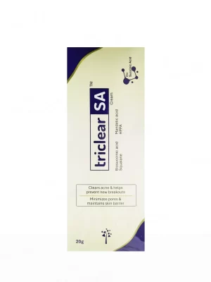 Triclear SA Cream – Advanced Acne Care & Skin Barrier Support - 20 gm