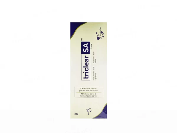 Triclear SA Cream – Advanced Acne Care & Skin Barrier Support - 20 gm