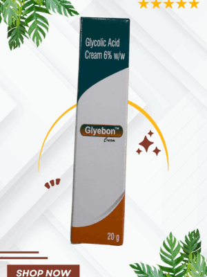 Glyebon Cream - Glycolic acid 6% cream w/w - 20 gm