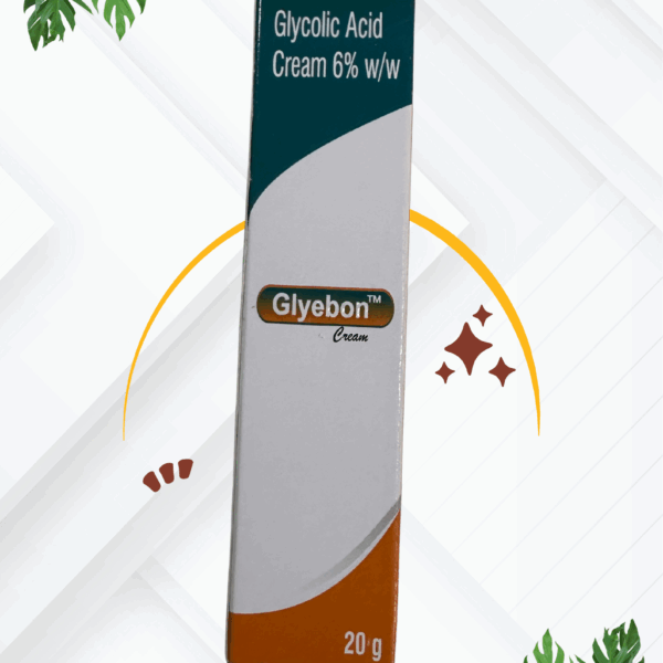 Glyebon Cream - Glycolic acid 6% cream w/w - 20 gm
