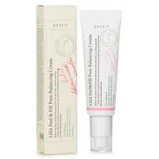 AXIS-Y LHA Peel & Fill Pore Balancing Cream is a lightweight daily cream with LHA (Lipo Hydroxy Acid) that gently exfoliates, smooths rough texture, and minimizes the look of enlarged pores. Enriched with soothing and hydrating ingredients, it balances oil, refines skin, and leaves a soft, radiant finish—without irritation.