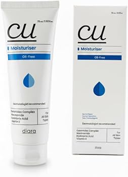 CU Moisturiser 75 ml – Oil-Free Barrier Support with Ceramides, Niacinamide & Hyaluronic Acid