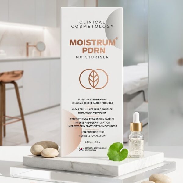 Shop Moistrum PDRN Moisturiser at Beauty By Ishita. A Korean-developed 5 Ceramide Complex cream for skin regeneration, barrier repair, and deep hydration. Non-comedogenic & safe for sensitive skin.