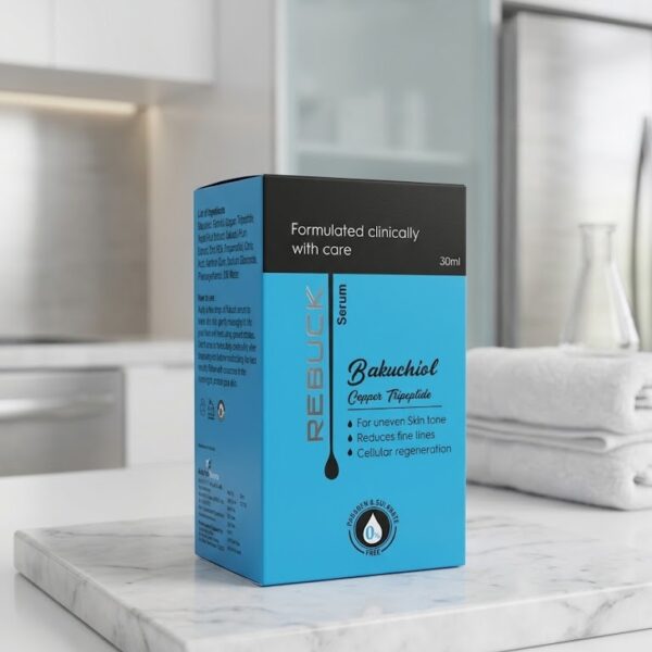 A clinical-grade regeneration serum that targets uneven skin tone and fine lines. Powered by Bakuchiol, Retinol, and Copper Tripeptides, it stimulates collagen and accelerates skin repair for a youthful, radiant complexion.