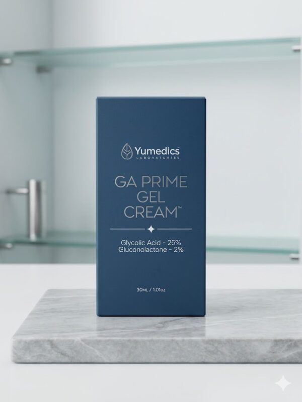 Yumedics GA Prime Gel Cream (30ml) – 25% Glycolic Acid & 2% Gluconolactone