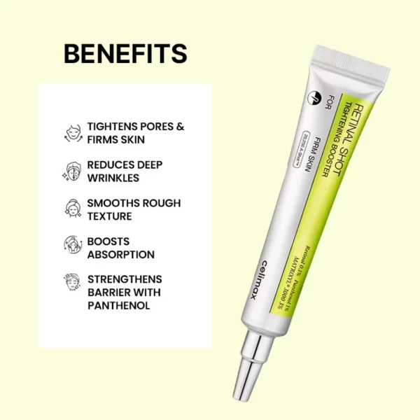 Celimax The Vita-A Retinal 0.1% Shot Booster (15ml) – Pore Tightening & Firming