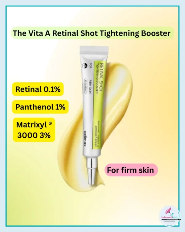 Celimax The Vita-A Retinal 0.1% Shot Booster (15ml) – Pore Tightening & Firming