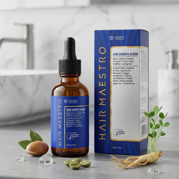 A daily deep intensive treatment serum engineered to increase hair growth, combat hair loss, and reverse premature greying. Fortified with 5 premium global ingredients including Redensyl and Anagain for thicker, fuller, and healthier-looking hair.