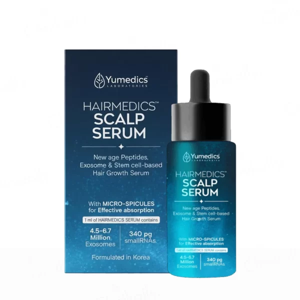 An advanced, Korean-formulated hair regrowth treatment combining 4.5–6.7 Million Exosomes with Micro-Spicules for maximum absorption. Engineered to target hair thinning, reactivate follicles, and prolong the active hair growth cycle at a cellular level.
