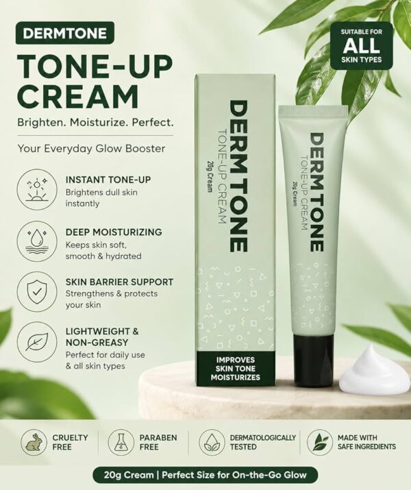 Dermtone Tone-Up Cream – Your Everyday Instant Glow Booster