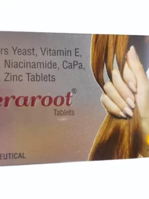 Keraroot Tablets (3 x 10 Tablets) – Intensive Hair Nutracutical for Root Strengthening & Growth