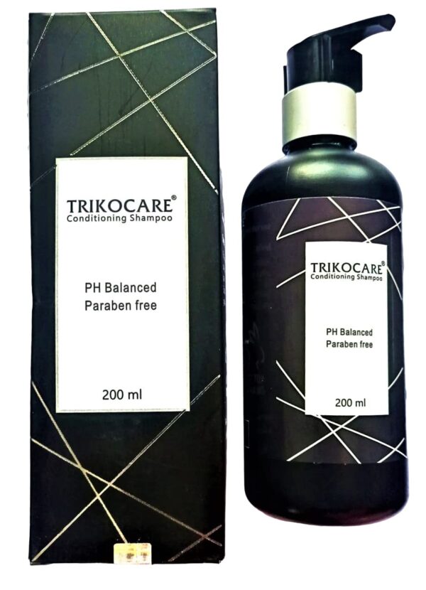 Trikocare Conditioning Shampoo (200ml) – pH Balanced & Paraben Free Formula