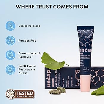 Uncap Smooth Anti Acne PM Gel (15ml) – Night Treatment with Brazilian Green Propolis